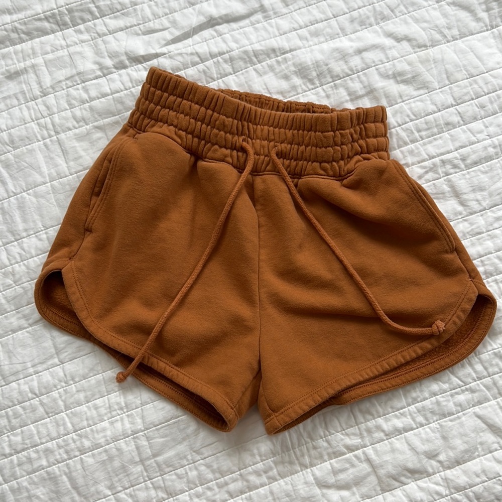 Abercrombie Dolphin Hemmed Fleece Shorts